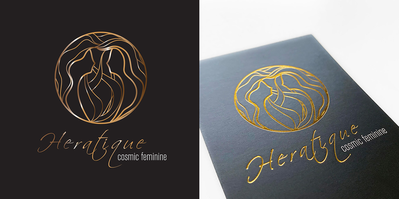 悉尼Heratique Cosmic Feminine logo 及包装设计