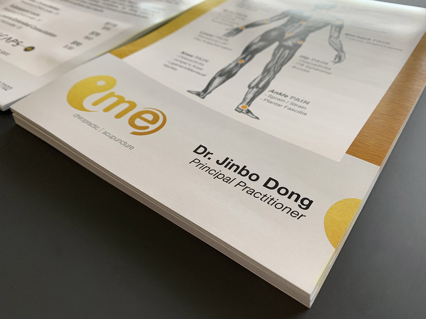 Creative Chiropractic clinic promotion design by FOX DESIGN  