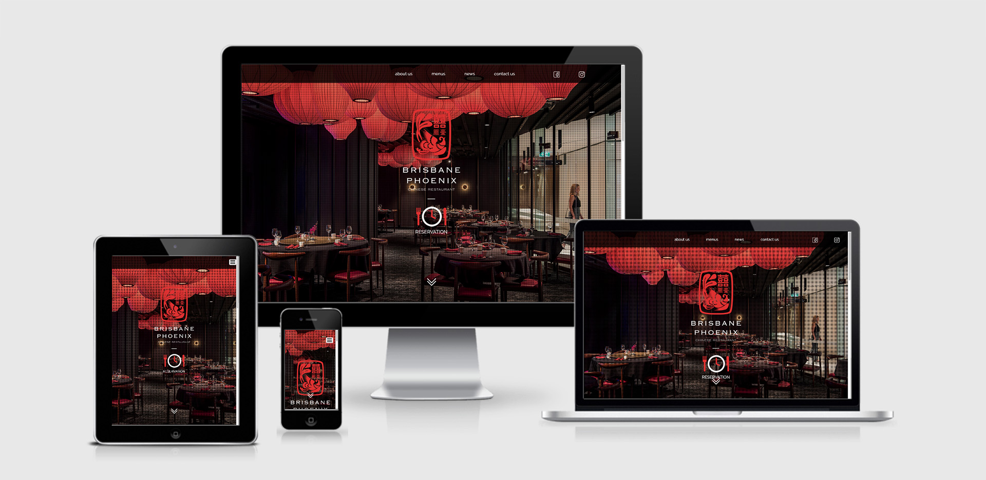 Phoenix Chinese Restaurant Website Design